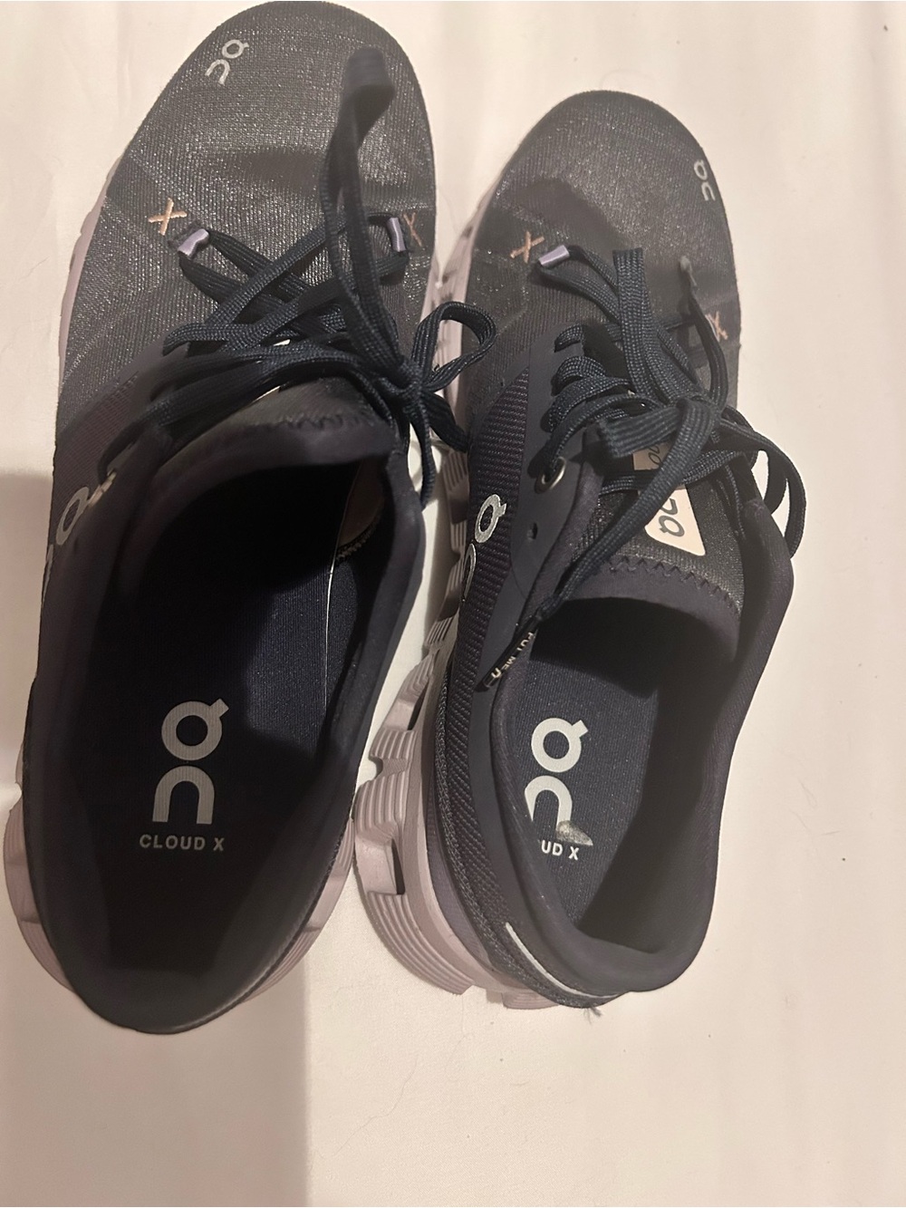 On Running Black Running Shoes with Light Pink Midsole - Picture 5 of 6